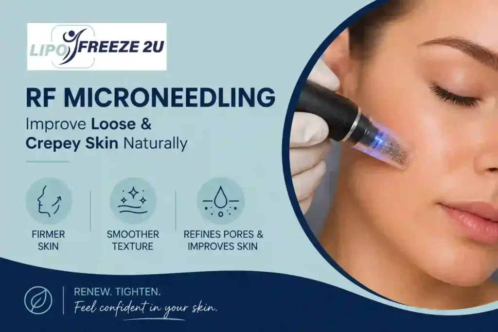 Can RF Microneedling Help Improve Loose and Crepey Skin Waltham Abbey?